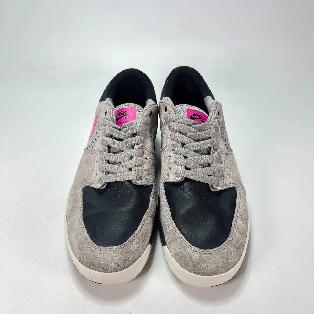 Nike SB Paul Rodriguez 7 Pink Foil Low Top Skate Shoes 599662-060 Mens Size 11.5